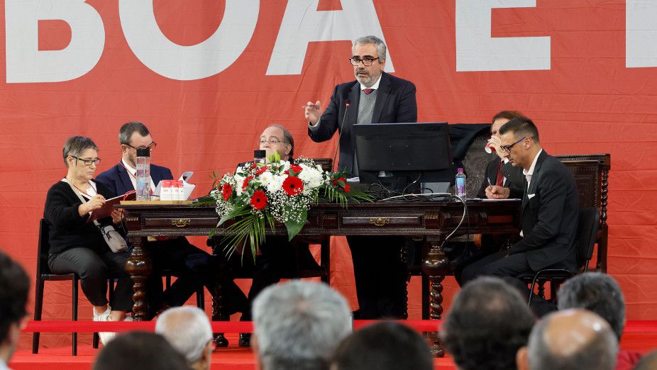 Benfica: presidente da MAG explica processo da votação final dos estatutos
