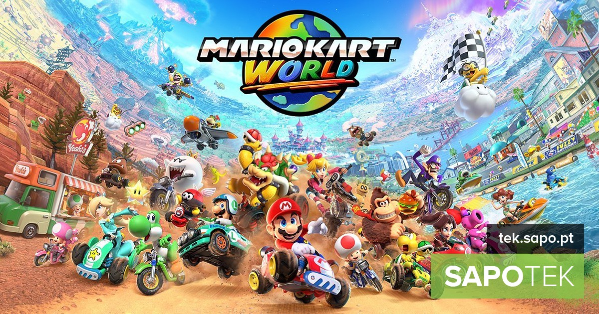 Mario Kart World tem novos modos de jogo e um mundo aberto à exploração – Multimédia