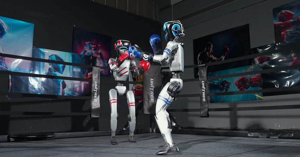 Robots da Unitree preparam-se para entrar no ringue e já estão a treinar para o próximo combate – Multimédia