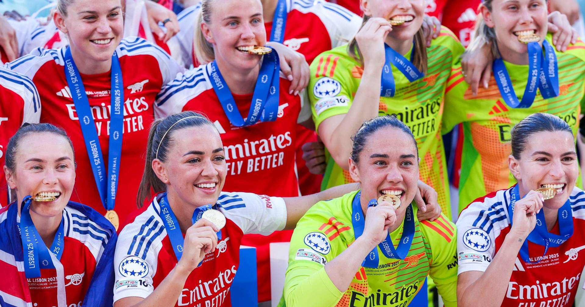 Arsenal vence FC Barcelona e sagra-se bicampeão da Liga dos Campeões feminina