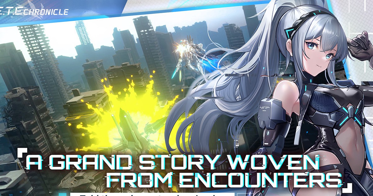 E.T.E Chronicle é um jogo de ação de naves e com mechs – Apps