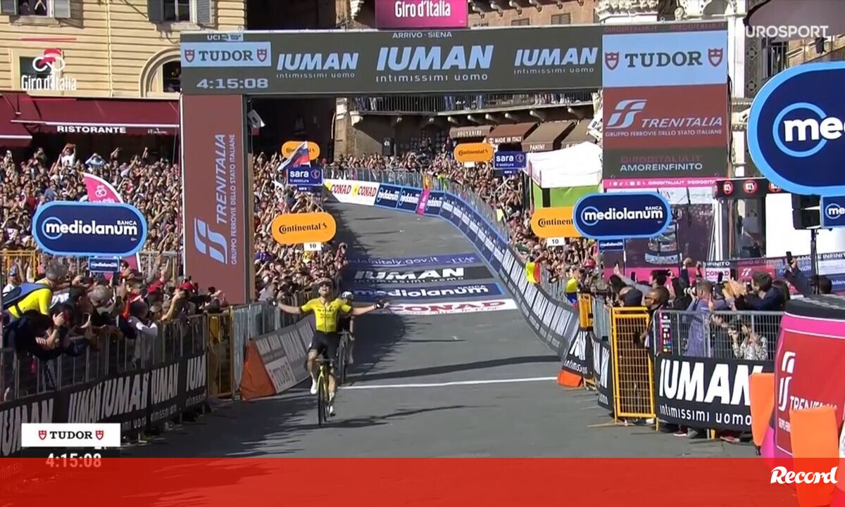 Etapa do ‘sterrato’ revoluciona Giro: Roglic cai e perde tempo, Van Aert vence em Siena e Del Toro é o novo líder – Giro