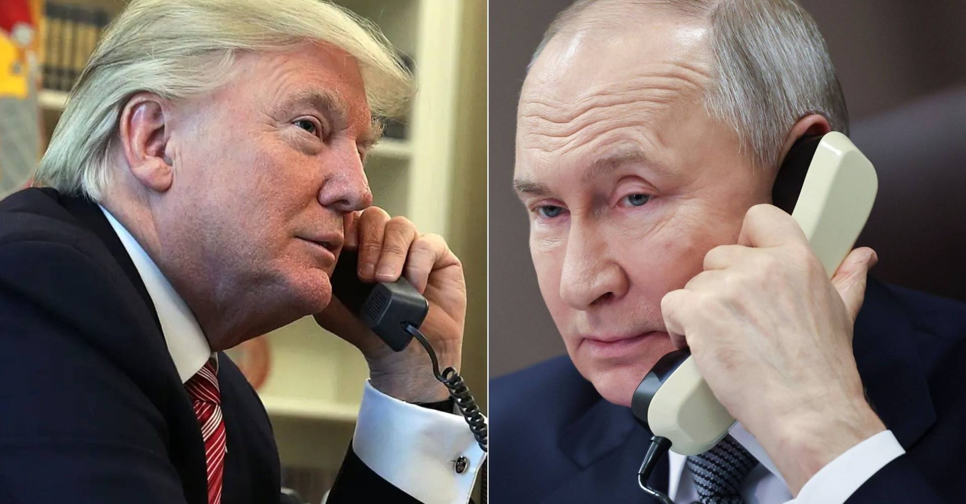 Putin e Trump discutem por telefone tensões no Médio Oriente e negociações na Ucrânia