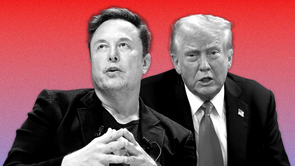 Trump e Elon Musk pegam-se forte nas redes sociais