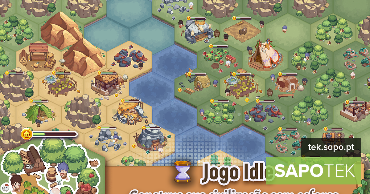 Pixel Civilization é um jogo de simulação casual ao longo da história da humanidade – Apps