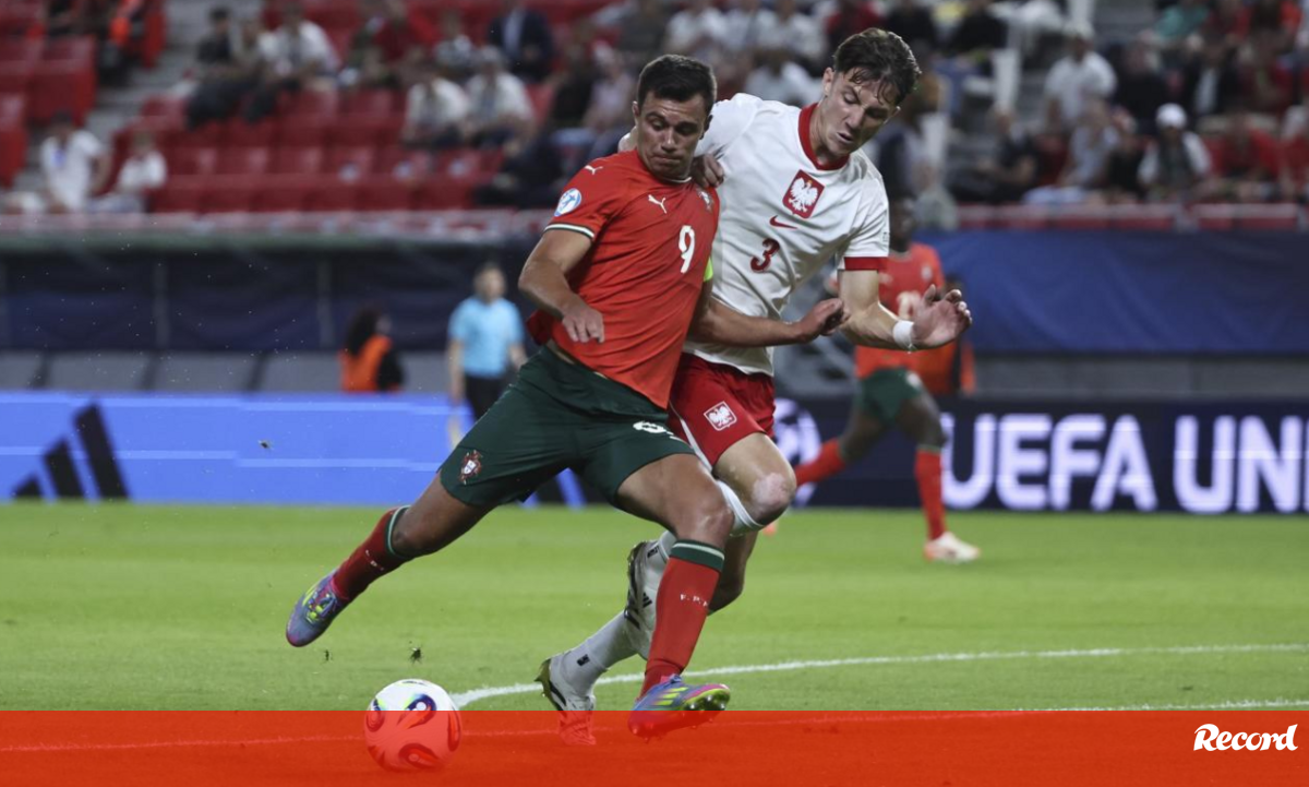 Henrique Araújo chegou aos 30 jogos nos sub-21: «É bom alcançar esse recorde» – Europeu Sub 21