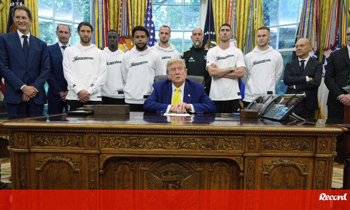 Da guerra Israel-Irão às mulheres transgénero: Juventus recebida por Trump na Casa Branca em momento constrangedor – Mundial de Clubes