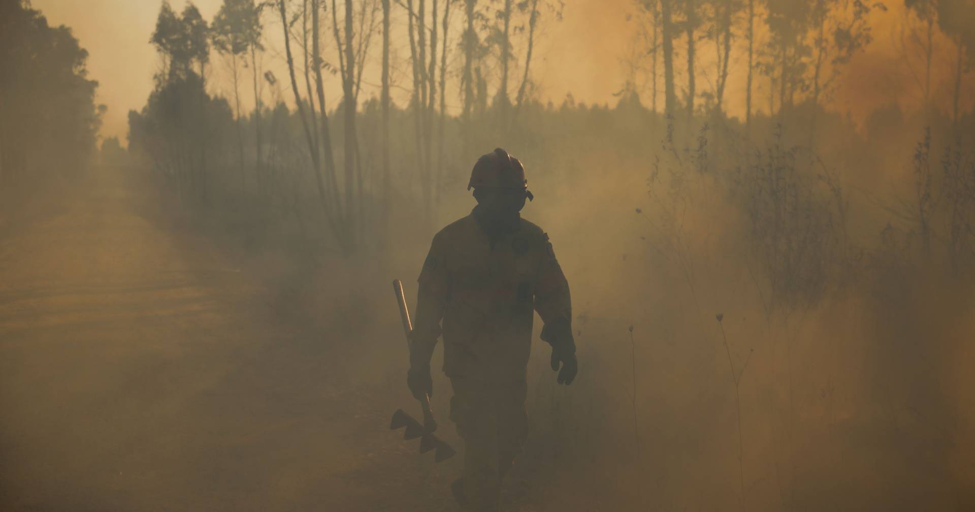 Incêndio no Alandroal chega perto de casas e obriga à retirada de moradores