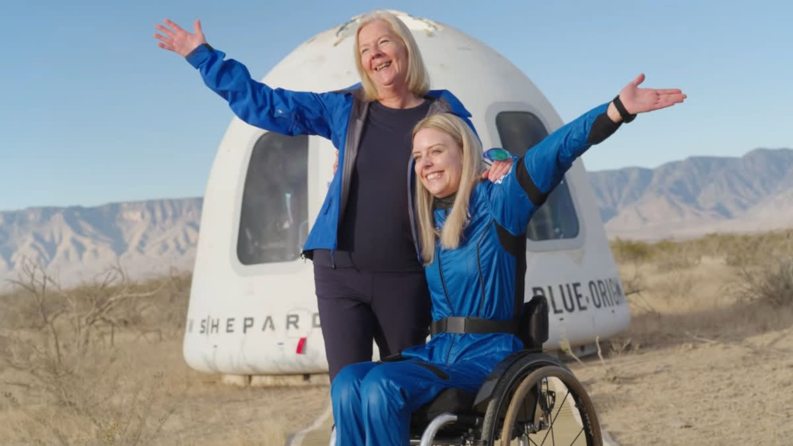 Engenheira Michaela Benthaus foi a primeira pessoa em cadeira de rodas a ir ao espaço