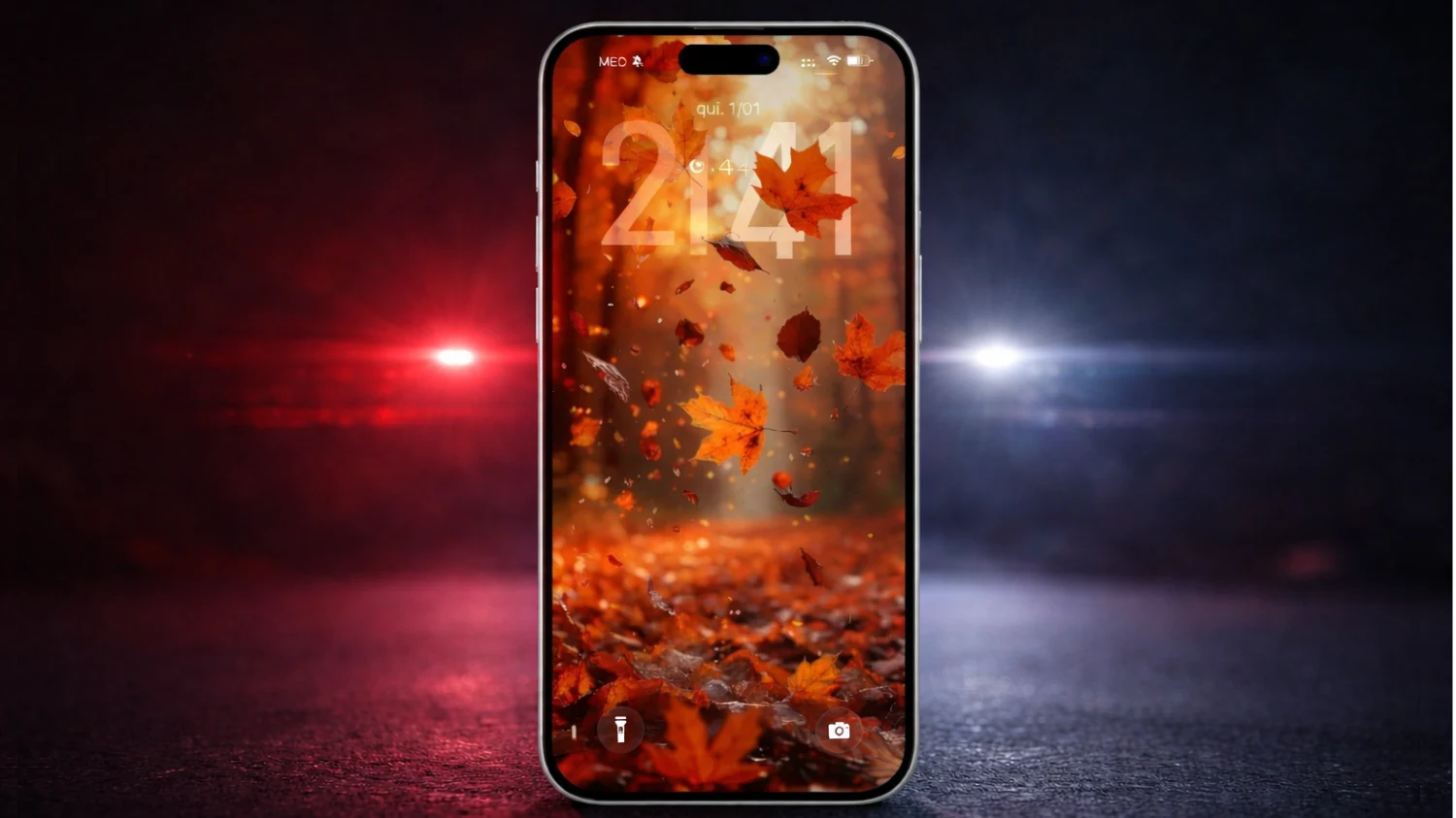 Como fazer o ecrã do iPhone piscar para chamadas e mensagens no iOS 26