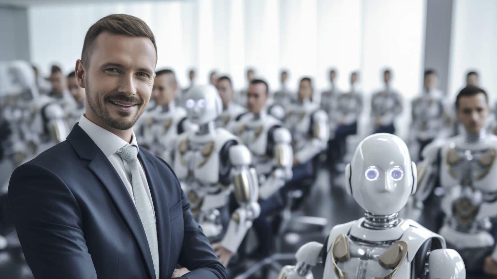 empresário substitui equipa por agentes de IA